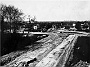 Veduta località Vanzo a Padova durante i lavori per la realizzazione del quartiere Giardino,1924.(Biblioteca Civica)-(Adriano Danieli)